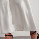 Satin Midi Skirt