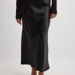 Satin Midi Skirt