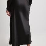 Satin Midi Skirt