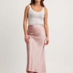 Satin Midi Skirt