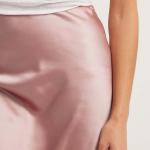 Satin Midi Skirt