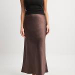 Satin Midi Skirt