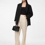 PCVINSTY LINEN-BLEND TROUSERS