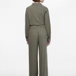 PCVINSTY LINEN-BLEND TROUSERS