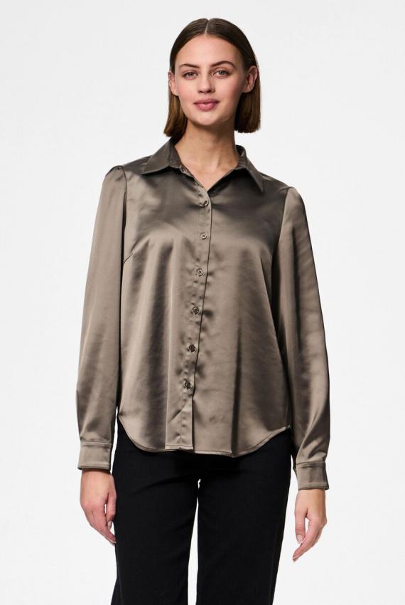 PCNINIDI SATIN SHIRT