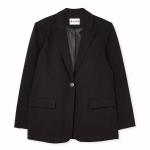 Oversized One Button Blazer