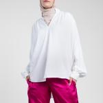 V Collar Blouse